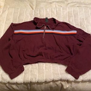 Cropped pullover. Size xl